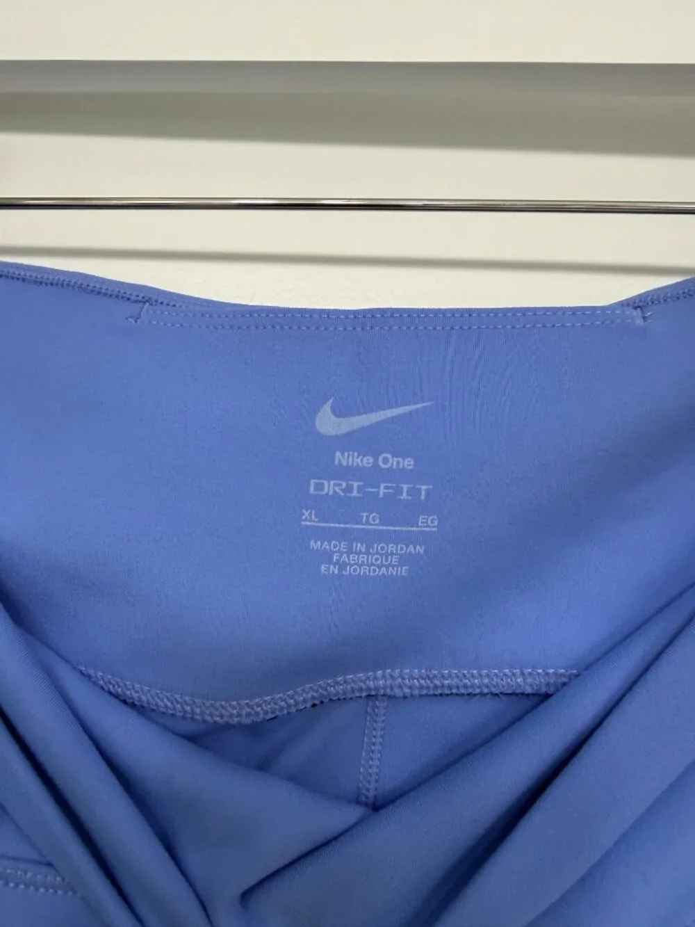 Nike One Dri-FIT 7/8 Pocket Leggings Blue XL